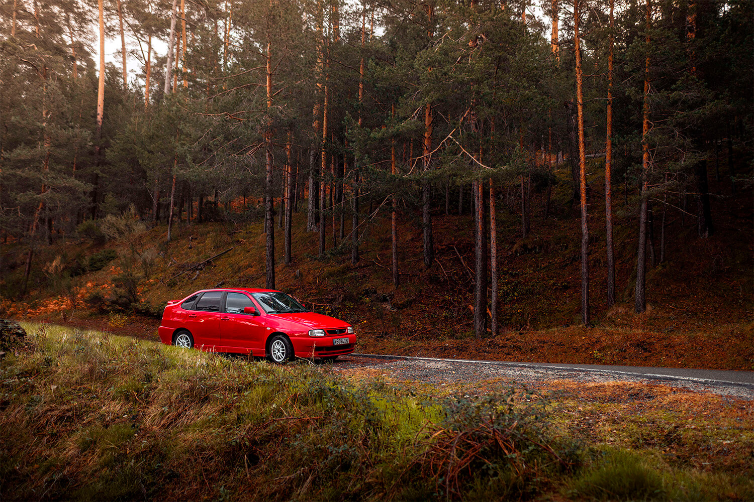 Sesion de fotos Seat Cordoba en la Sierra de Madrid - Fantasía - Warmedia Fotografía