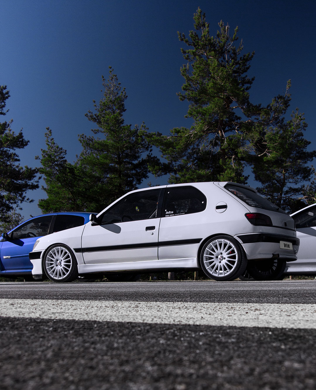 Peugeot 306 - puerto de la puebla - ruta navideña - warmedia fotografia