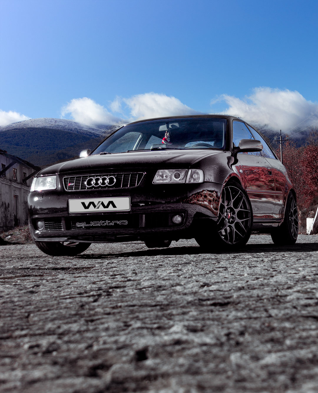 Fotografía de Audi s3 en la antigua estación de gascones-buitrago