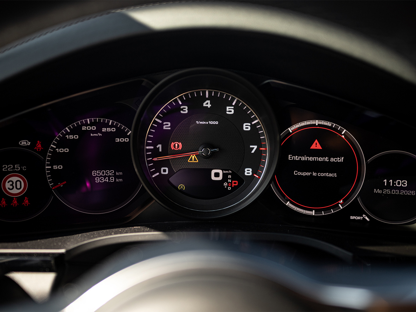 cuadro de kilometros porsche cayenne coupe